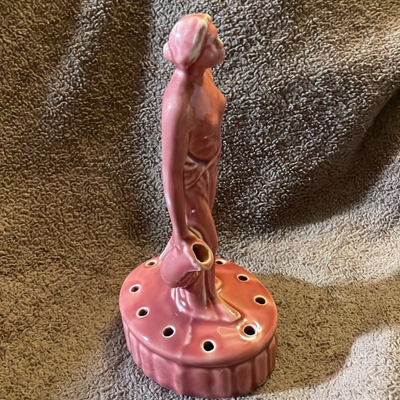 Art Deco Nude Woman flower frog - Picture 8 of 11